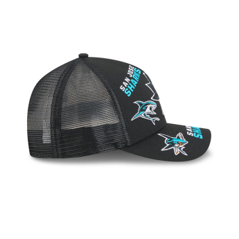 San Jose Sharks șapcă de baseball NHL 9FORTY M-Crown A-Frame Trucker All Over