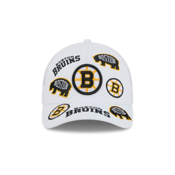 Boston Bruins șapcă de baseball 9FORTY M-Crown A-Frame Trucker All Over white
