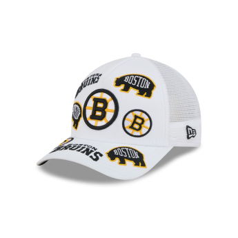 Boston Bruins șapcă de baseball 9FORTY M-Crown A-Frame Trucker All Over white