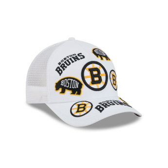 Boston Bruins șapcă de baseball 9FORTY M-Crown A-Frame Trucker All Over white