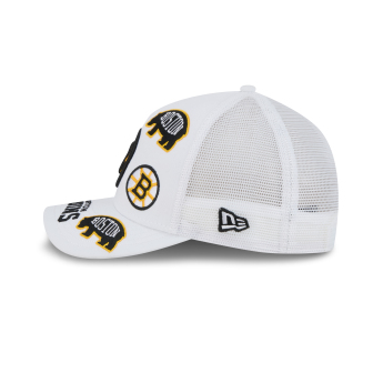 Boston Bruins șapcă de baseball 9FORTY M-Crown A-Frame Trucker All Over white