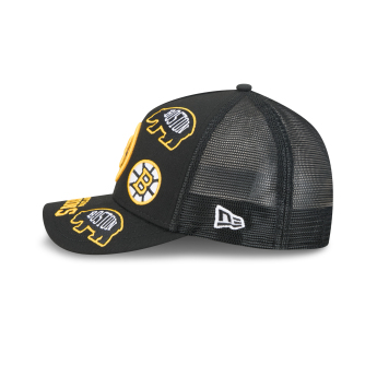 Boston Bruins șapcă de baseball NHL 9FORTY M-Crown A-Frame Trucker All Over black