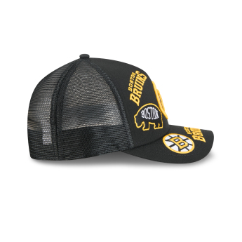 Boston Bruins șapcă de baseball NHL 9FORTY M-Crown A-Frame Trucker All Over black