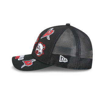 Buffalo Sabres șapcă de baseball NHL 9FORTY M-Crown A-Frame Trucker All Over black