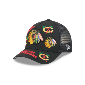 Chicago Blackhawks șapcă de baseball NHL 9FORTY M-Crown A-Frame Trucker All Over