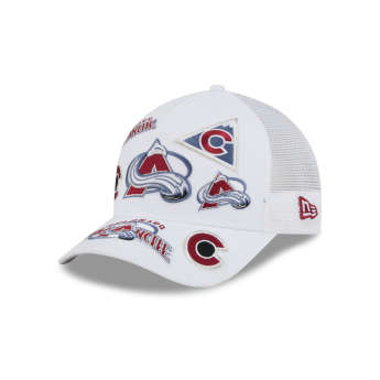 Colorado Avalanche șapcă de baseball NHL 9FORTY M-Crown A-Frame Trucker All Over white