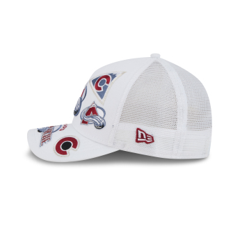 Colorado Avalanche șapcă de baseball NHL 9FORTY M-Crown A-Frame Trucker All Over white