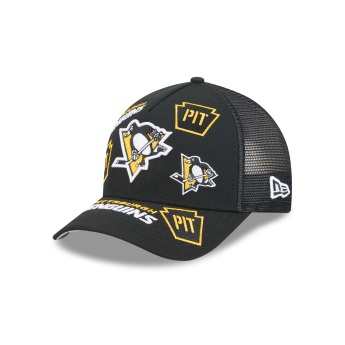 Pittsburgh Penguins șapcă de baseball NHL 9FORTY M-Crown A-Frame Trucker All Over