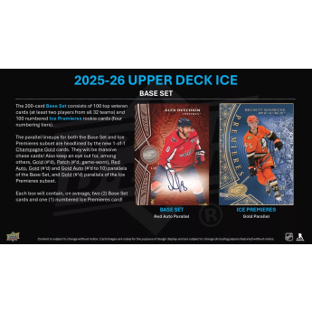 NHL cutii Cărți de hochei NHL 2025-26 Ice Hockey Hobby Box