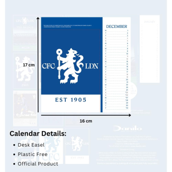 FC Chelsea calendar de birou 2027
