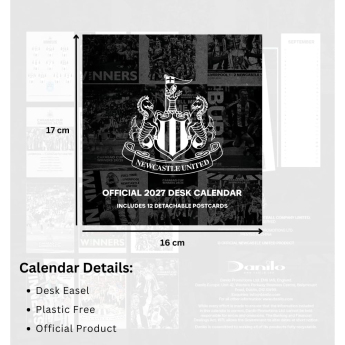 Newcastle United calendar de birou 2027