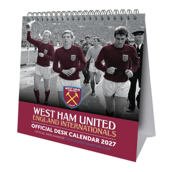 West Ham United calendar de birou 2027