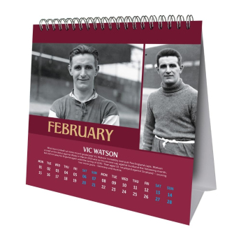 West Ham United calendar de birou 2027