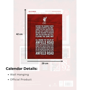 FC Liverpool calendar Deluxe 2027