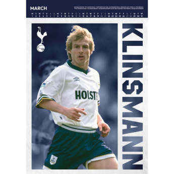 Tottenham Hotspur calendar Deluxe 2027