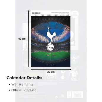 Tottenham Hotspur calendar Deluxe 2027