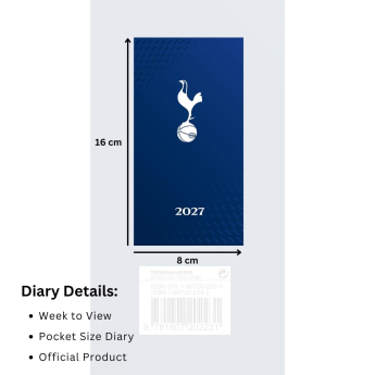 Tottenham Hotspur jurnal Slim 2027
