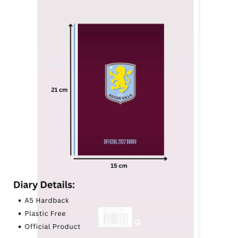 Aston Villa jurnal A5 - 2027