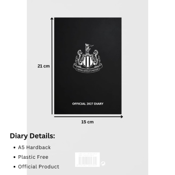 Newcastle United jurnal A5 - 2027