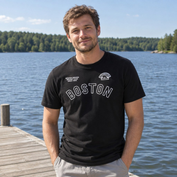 Boston Bruins tricou de bărbați Front 2 Back ’47 SPLITTER Tee