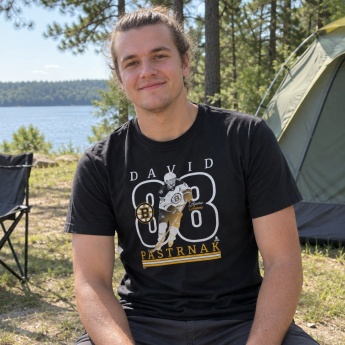 Boston Bruins tricou de bărbați Player Show T-Shirt - Black