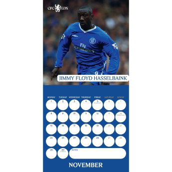 FC Chelsea calendar Legends Square 2027