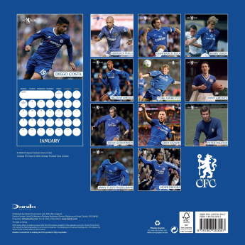 FC Chelsea calendar Legends Square 2027