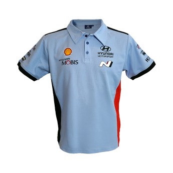 Hyundai Motorsport tricou polo blue 2026