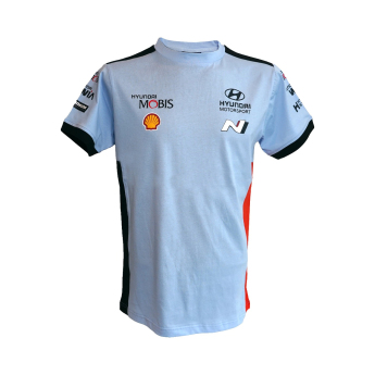Hyundai Motorsport tricou de bărbați blue 2026