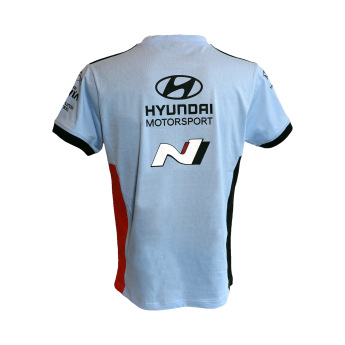 Hyundai Motorsport tricou de bărbați blue 2026
