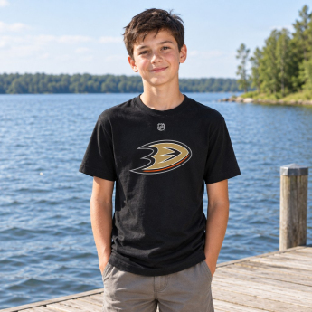 Anaheim Ducks tricou de copii Trevor Zegras black