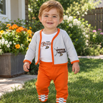 Anaheim Ducks body de copii 3 Piece Set