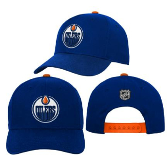 Edmonton Oilers șapcă de baseball pentru copii Precurved Snap