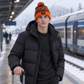 Anaheim Ducks căciulă de iarnă Thrive Cuffed Pom
