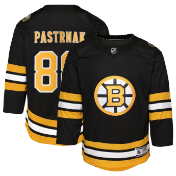 Boston Bruins tricou de hochei pentru copii David Pastrnak Replica Home