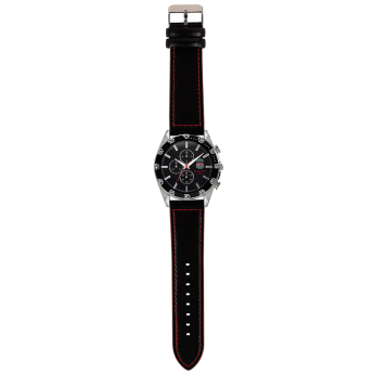 FC Liverpool ceas Mens Leather Strap Chronograph Watch