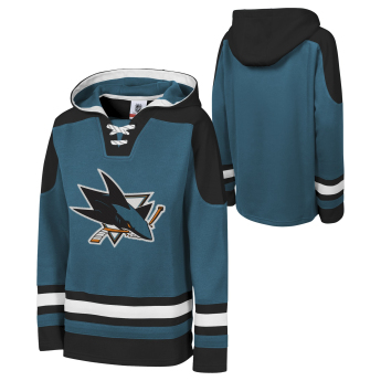 San Jose Sharks hanorac cu glugă pentru copii NHL Ageless Must Have – Home Pullover