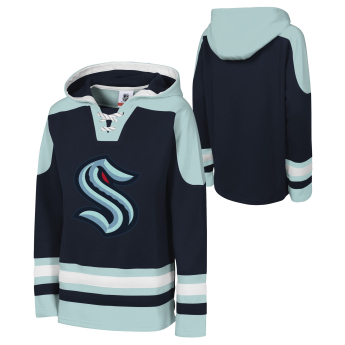 Seattle Kraken hanorac cu glugă pentru copii NHL Ageless Must Have – Home Pullover
