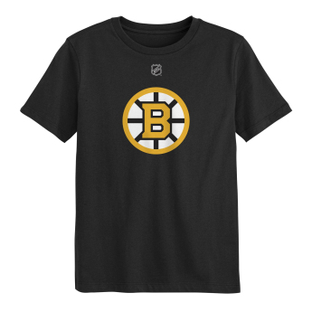 Boston Bruins tricou de copii NHL Flat Name & Number Short Sleeve Cotton