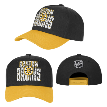 Boston Bruins șapcă de baseball pentru copii NHL Icebound Pro Crown