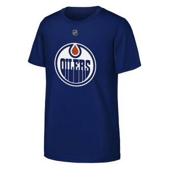 Edmonton Oilers tricou de copii Leon Draisaitl #29 NHL Flat Name & Number Short Sleeve Cotton