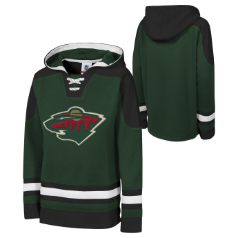 Minnesota Wild hanorac cu glugă pentru copii NHL Ageless Must Have – Home Pullover