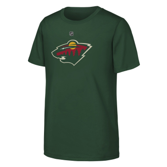 Minnesota Wild tricou de copii NHL Primary Logo Short Sleeve
