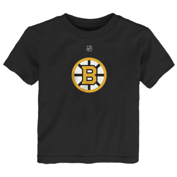 Boston Bruins tricou de copii NHL Flat Name & Number Short Sleeve Cotton