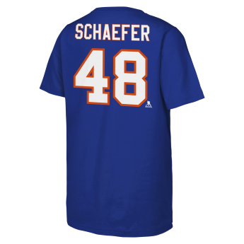New York Islanders tricou de copii NHL Flat Name & Number Short Sleeve Cotton
