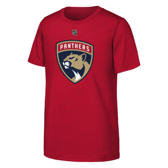 Florida Panthers tricou de copii Sam Bennett #9 NHL Flat Name & Number Short Sleeve Cotton