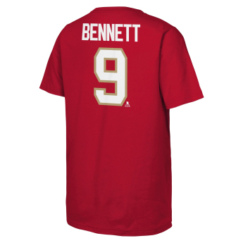 Florida Panthers tricou de copii NHL Flat Name & Number Short Sleeve Cotton