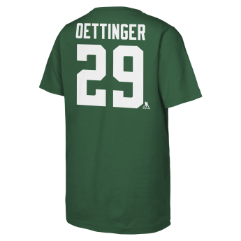 Dallas Stars tricou de copii NHL Flat Name & Number Short Sleeve Cotton