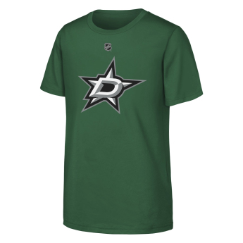 Dallas Stars tricou de copii NHL Flat Name & Number Short Sleeve Cotton