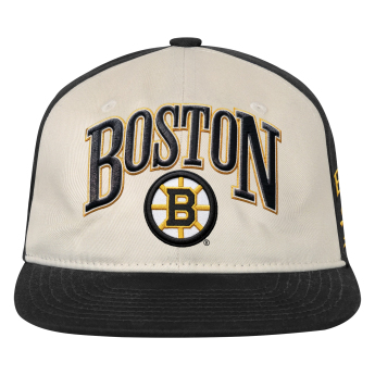 Boston Bruins șapcă de baseball pentru copii NHL Flatbrim Arch Deadstock Snapback